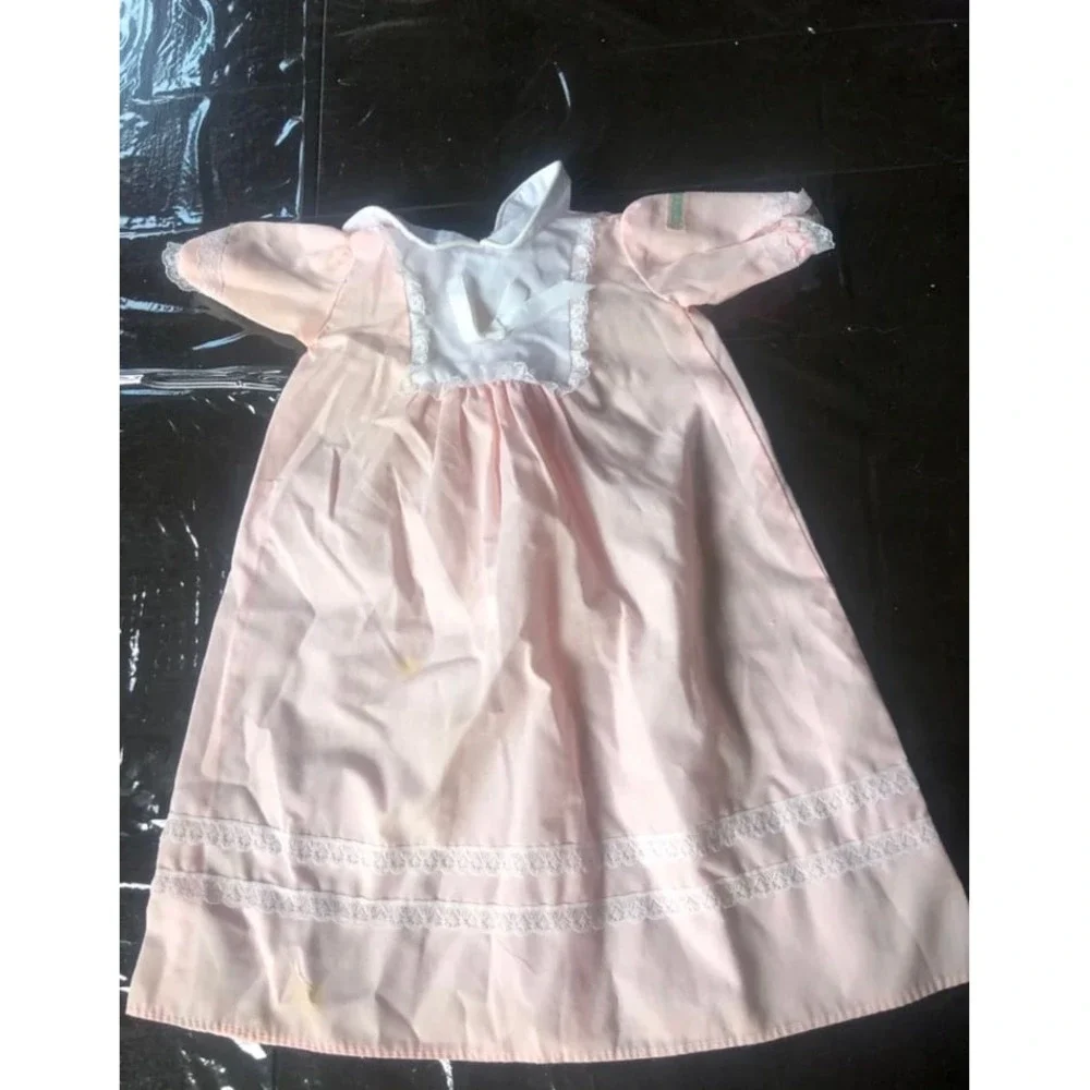 Vintage 1980's‎ Pink Cabbage Patch Kid CPK Nightgown Dress